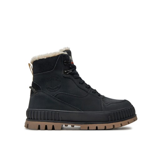 Palladium Trapery Pallashock Warm Wp 74351-008-M Czarny ze sklepu MODIVO w kategorii Buty zimowe męskie - zdjęcie 183948760