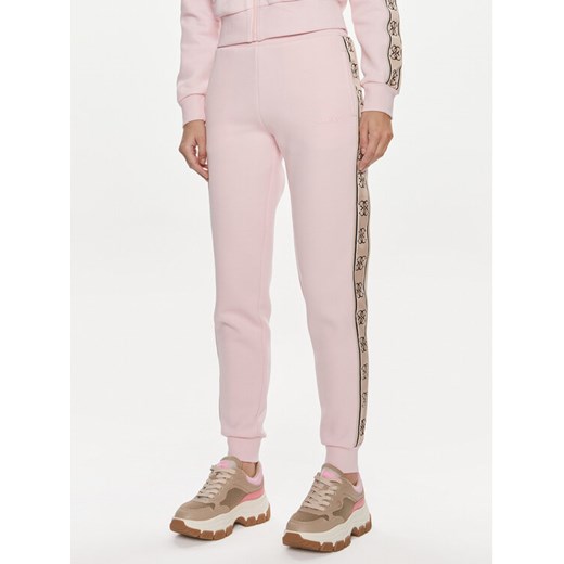 Guess Spodnie dresowe Britney V2YB15 KB3P2 Różowy Regular Fit Guess XS MODIVO