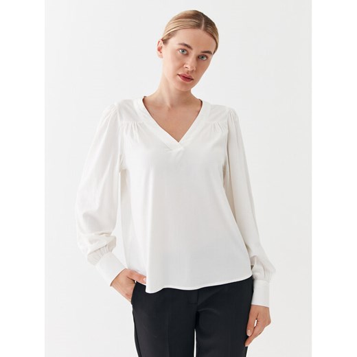 ONLY Bluzka 15303748 Biały Regular Fit ze sklepu MODIVO w kategorii Bluzki damskie - zdjęcie 183948800