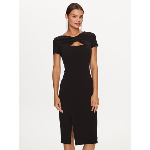 Rinascimento Sukienka koktajlowa CFC0115348003 Czarny Slim Fit ze sklepu MODIVO w kategorii Sukienki - zdjęcie 183948801