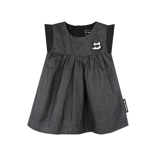Karl Lagerfeld Kids Sukienka codzienna Z30514 M Szary Regular Fit ze sklepu MODIVO w kategorii Sukienki niemowlęce - zdjęcie 183948852