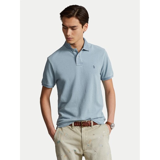 Polo Ralph Lauren Polo 710536856216 Niebieski Slim Fit ze sklepu MODIVO w kategorii T-shirty męskie - zdjęcie 183948910