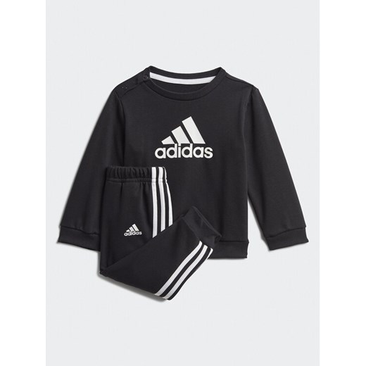 adidas Komplet dresowy Badge of Sport French Terry Jogger GM8977 Czarny Regular Fit ze sklepu MODIVO w kategorii Dresy chłopięce - zdjęcie 183948913