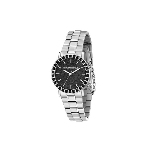 KARL LAGERFELD Zegarek R0553100505 Srebrny ze sklepu MODIVO w kategorii Zegarki - zdjęcie 183949020