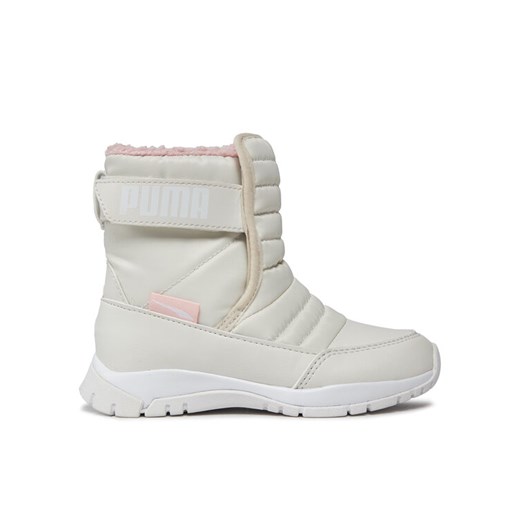 Puma Śniegowce Nieve Boot Wtr Ac Ps 380745 08 Beżowy ze sklepu MODIVO w kategorii Buty zimowe dziecięce - zdjęcie 183949151