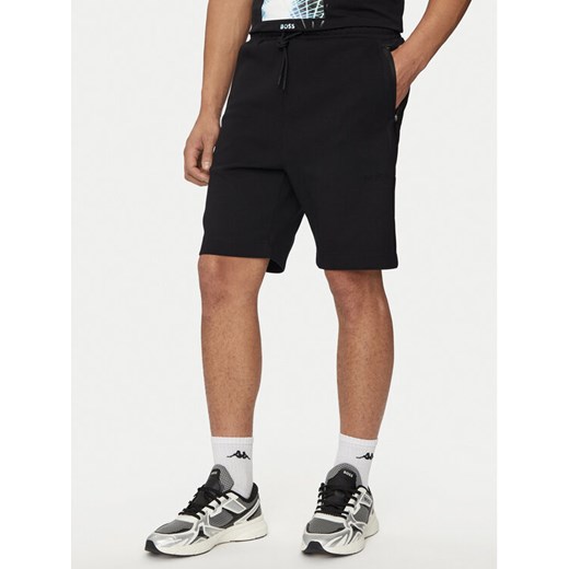 Boss Szorty sportowe Headlo 1 50510348 Czarny Regular Fit M MODIVO