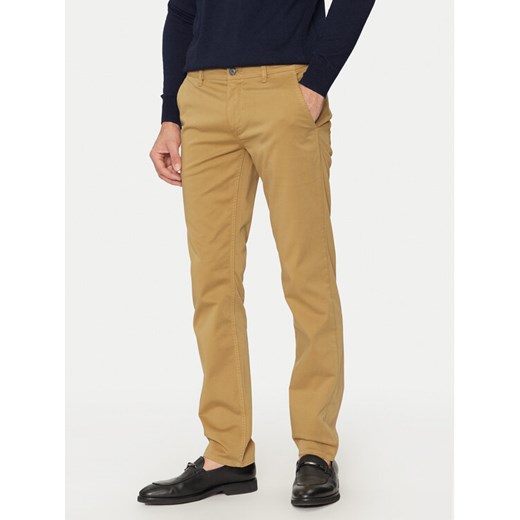 Boss Chinosy Schino 50379152 Brązowy Slim Fit 34_34 MODIVO