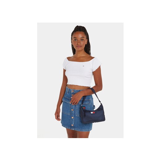 Tommy Jeans Torebka Tjw Uncovered Shoulder Bag AW0AW15949 Granatowy Tommy Jeans 00 MODIVO