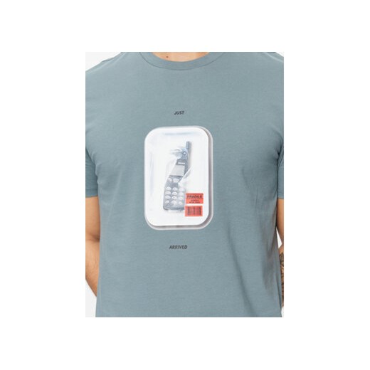 Boss T-Shirt Tefragile 50503535 Niebieski Regular Fit XXL MODIVO