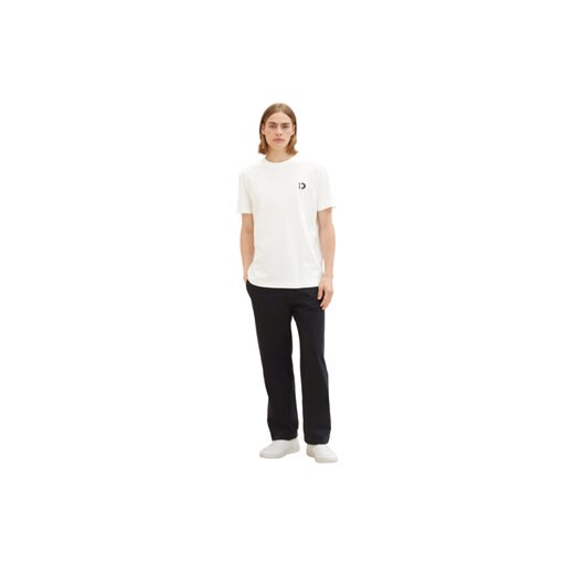 Tom Tailor Denim T-Shirt 1037205 Biały Regular Fit Tom Tailor Denim S MODIVO