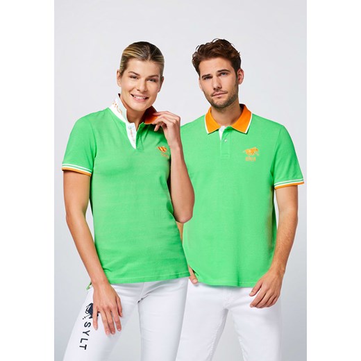 Polo Sylt Koszulka polo w kolorze zielonym ze sklepu Limango Polska w kategorii Bluzki damskie - zdjęcie 183968452