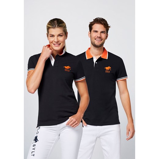 Polo Sylt Koszulka polo w kolorze czarnym ze sklepu Limango Polska w kategorii Bluzki damskie - zdjęcie 183968464