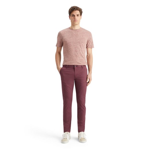 Scotch &amp; Soda Spodnie chino w kolorze jagodowym ze sklepu Limango Polska w kategorii Spodnie męskie - zdjęcie 183968712
