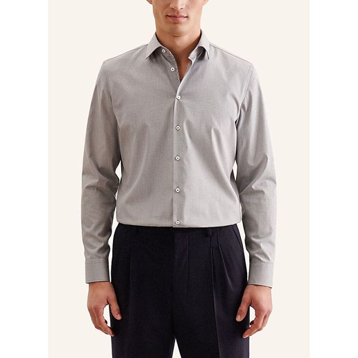 Seidensticker Koszula - Slim fit - w kolorze szarym ze sklepu Limango Polska w kategorii Koszule męskie - zdjęcie 183968730