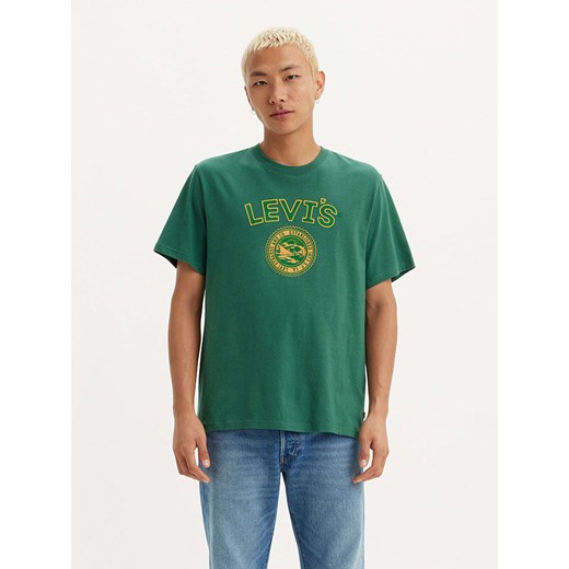 Levi&apos;s Koszulka w kolorze zielonym ze sklepu Limango Polska w kategorii T-shirty męskie - zdjęcie 183968764