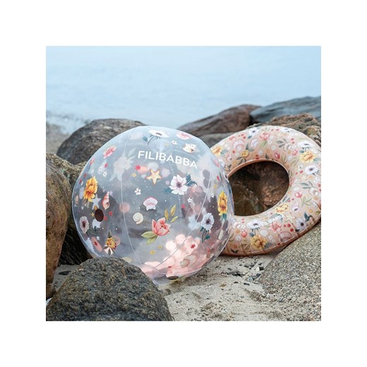 Filibabba Piłka "Ocean Blossom Confetti" ze wzorem Filibabba onesize Limango Polska wyprzedaż