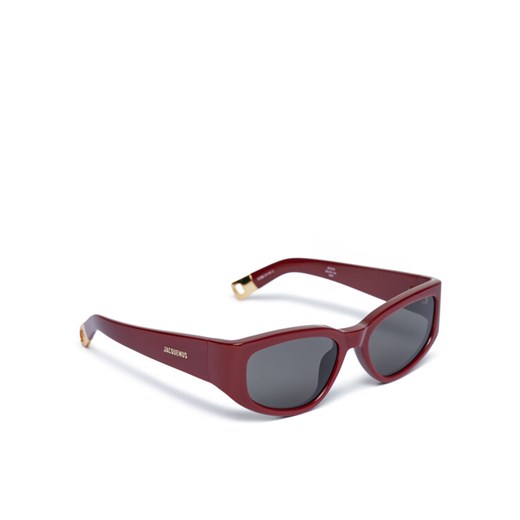 Okulary przeciwsłoneczne JACQUEMUS JAC5C3SUN Bordowy ze sklepu eobuwie.pl w kategorii Okulary przeciwsłoneczne damskie - zdjęcie 183969400