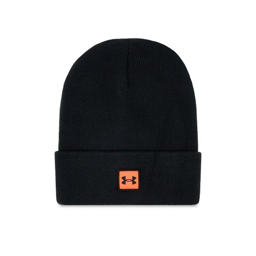 Czapka Under Armour Halftime Cuff 1373155-002 Czarny ze sklepu eobuwie.pl w kategorii Czapki zimowe męskie - zdjęcie 183969514