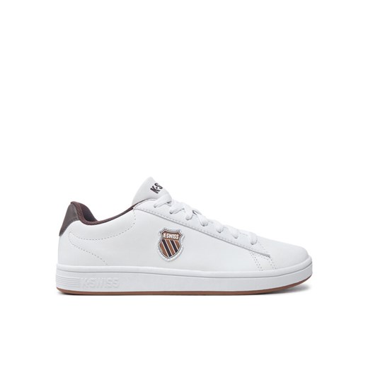 Sneakersy K-Swiss Court Shield 06599 919 Biały ze sklepu eobuwie.pl w kategorii Buty sportowe męskie - zdjęcie 183969564