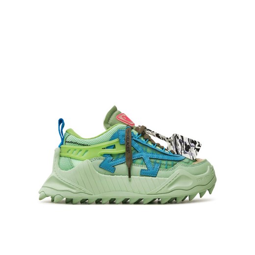 Sneakersy Off-White OWIA180F21FAB0025045 Zielony ze sklepu eobuwie.pl w kategorii Buty sportowe damskie - zdjęcie 183969733