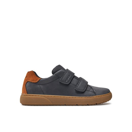 Sneakersy Geox J Theleven Boy J36LDD 0CL22 C9999 D Czarny ze sklepu eobuwie.pl w kategorii Buty sportowe dziecięce - zdjęcie 183969793