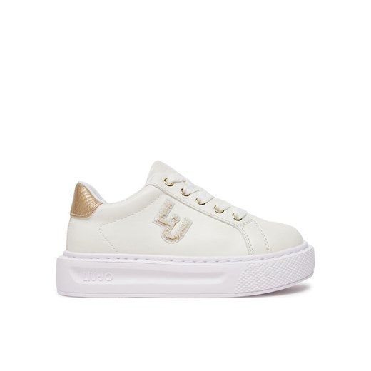Sneakersy Liu Jo Mini Kylie 825 4F4305 EX014 M Biały ze sklepu eobuwie.pl w kategorii Buty sportowe dziecięce - zdjęcie 183969823