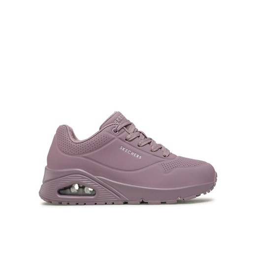 Sneakersy Skechers Uno Stand On Air 73690/DKMV Fioletowy ze sklepu eobuwie.pl w kategorii Buty sportowe damskie - zdjęcie 183969840