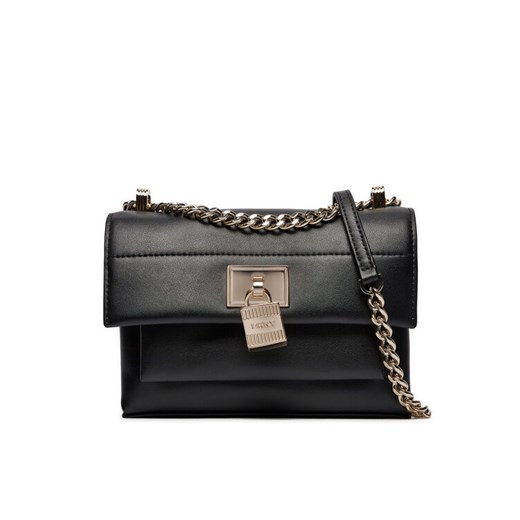 Torebka DKNY Evie Sm Flap Cbody R41ERC64 Czarny ze sklepu eobuwie.pl w kategorii Listonoszki - zdjęcie 183969972