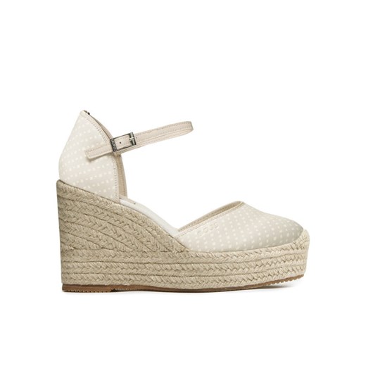 Espadryle BOSS Madeira 50493132 Beżowy 40 eobuwie.pl