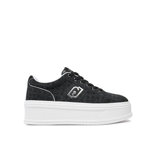 Sneakersy Liu Jo BF4077 PX195 Czarny ze sklepu eobuwie.pl w kategorii Buty sportowe damskie - zdjęcie 183970254