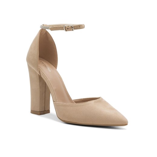 Czółenka DeeZee KL-091201-01 Beżowy 40 eobuwie.pl