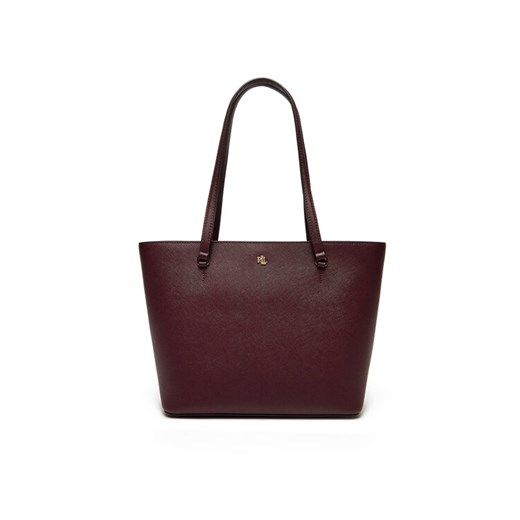 Torebka LAUREN RALPH LAUREN 431924351014 Bordowy ze sklepu eobuwie.pl w kategorii Torby Shopper bag - zdjęcie 183970450