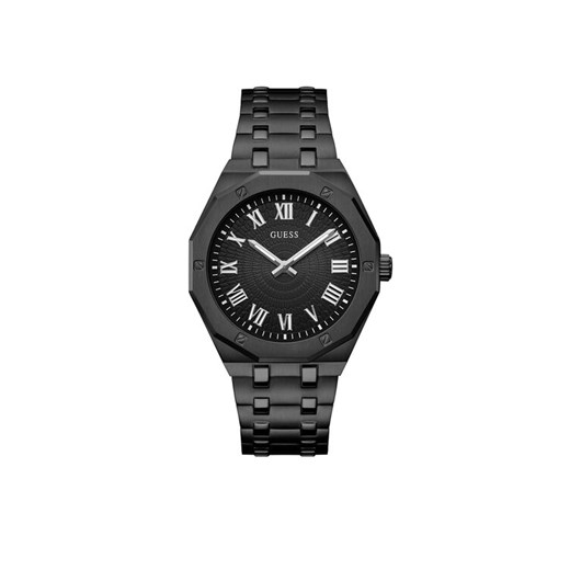 Zegarek Guess Asset GW0575G3 Czarny ze sklepu eobuwie.pl w kategorii Zegarki - zdjęcie 183970474