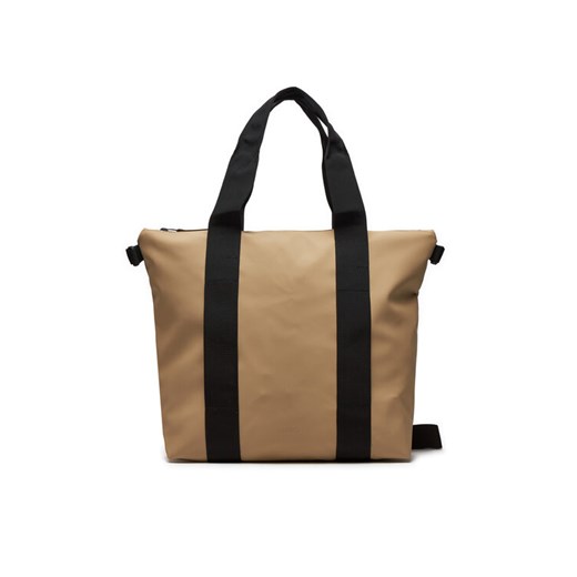 Torba Rains Tote Bag Mini W3 14160 Beżowy ze sklepu eobuwie.pl w kategorii Torby podróżne - zdjęcie 183970582