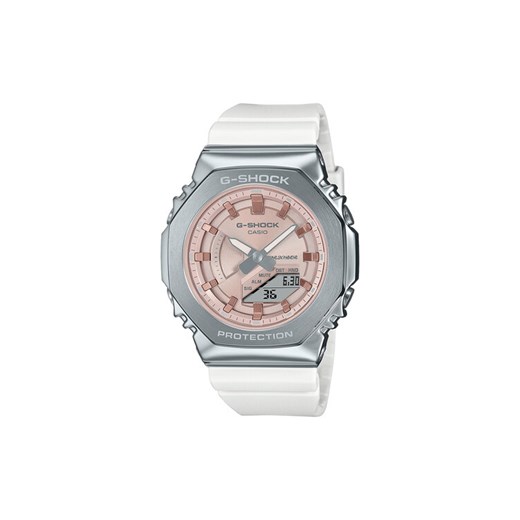 Zegarek G-Shock Sparkle of Winter GM-S2100WS-7AER Biały ze sklepu eobuwie.pl w kategorii Zegarki - zdjęcie 183970643