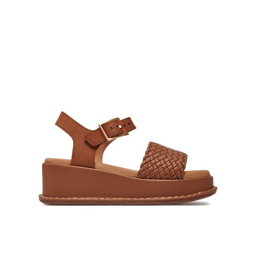 Sandały Clarks Kimmei Bay 26176405 Brązowy ze sklepu eobuwie.pl w kategorii Sandały damskie - zdjęcie 183970734
