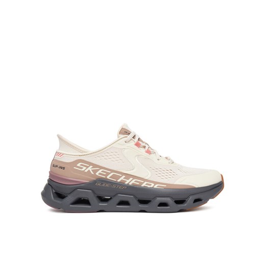 Sneakersy Skechers Glide-Step Altus- 150510/NTGY Beżowy ze sklepu eobuwie.pl w kategorii Buty sportowe damskie - zdjęcie 183970792