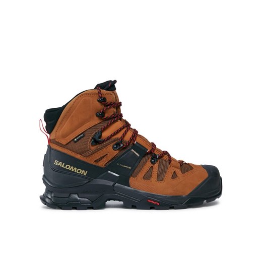 Trekkingi Salomon Quest 4 GORE-TEX L47156400 Czarny ze sklepu eobuwie.pl w kategorii Buty trekkingowe męskie - zdjęcie 183970843