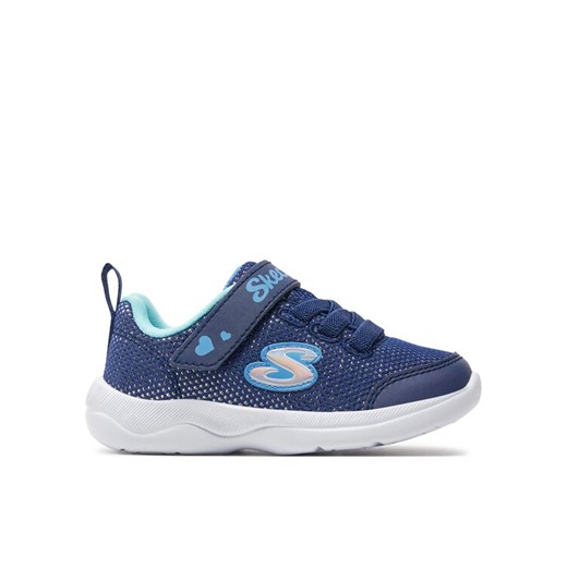 Sneakersy Skechers Easy Peasy 302885N/BLTQ Granatowy Skechers 21 eobuwie.pl