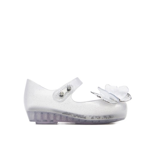 Baleriny Melissa Mini Melissa Ultragirl Fly III Bb 32849 Srebrny ze sklepu eobuwie.pl w kategorii Balerinki dziecięce - zdjęcie 183970964