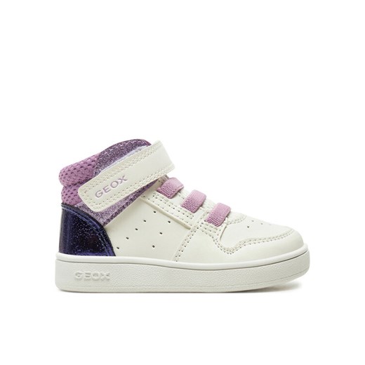 Sneakersy Geox B Eclyper Girl B465MA 0BCKC C1030 M Biały ze sklepu eobuwie.pl w kategorii Buty sportowe dziecięce - zdjęcie 183971300