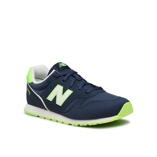 Sneakersy New Balance YC373XS2 Granatowy ze sklepu eobuwie.pl w kategorii Buty sportowe damskie - zdjęcie 183971462