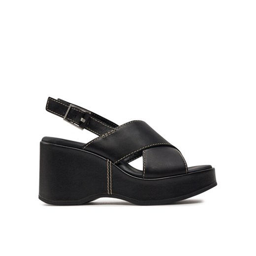 Sandały Clarks Manon Wish 26176299 Czarny ze sklepu eobuwie.pl w kategorii Sandały damskie - zdjęcie 183971541