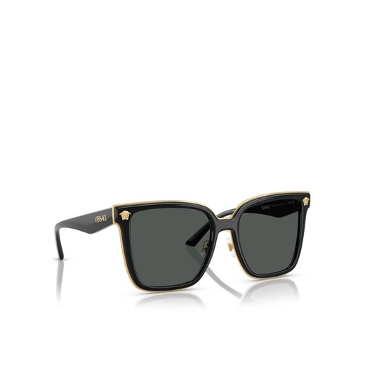Okulary przeciwsłoneczne Versace 0VE2278D GB1/8758 Czarny Versace 00 eobuwie.pl
