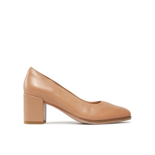 Czółenka Clarks Freva 55 Court 261709634 Beżowy ze sklepu eobuwie.pl w kategorii Czółenka - zdjęcie 183971584
