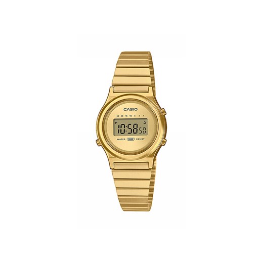Zegarek Casio Vintage LA700WEG-9AEF Złoty ze sklepu eobuwie.pl w kategorii Zegarki - zdjęcie 183971724