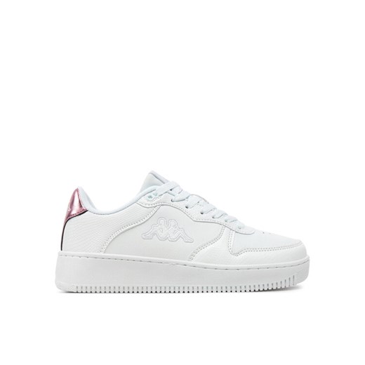 Sneakersy Kappa Logo Maserta 6 341J7VW Biały ze sklepu eobuwie.pl w kategorii Buty sportowe damskie - zdjęcie 183971741