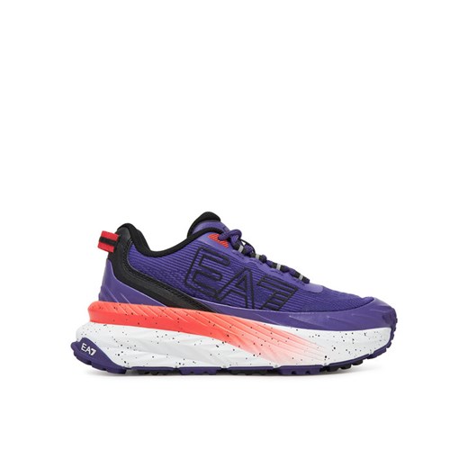 Sneakersy EA7 Emporio Armani X8X177 XK381 U480 Fioletowy ze sklepu eobuwie.pl w kategorii Buty sportowe męskie - zdjęcie 183971831