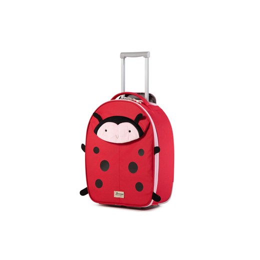 Walizka dziecięca Samsonite Happy Sammies Eco 142475-9676-1CNU Czerwony ze sklepu eobuwie.pl w kategorii Walizki - zdjęcie 183971893