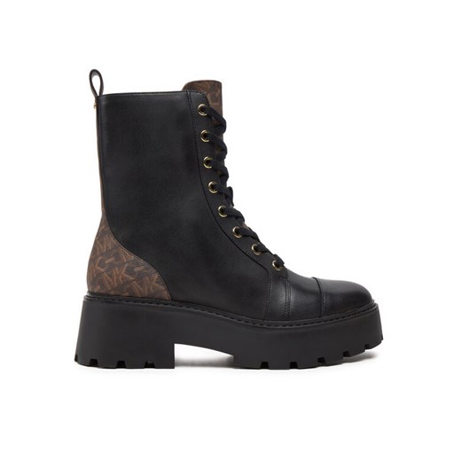 Trapery MICHAEL Michael Kors Blake Bootie 40T4BKFE9L Czarny ze sklepu eobuwie.pl w kategorii Workery damskie - zdjęcie 183971921